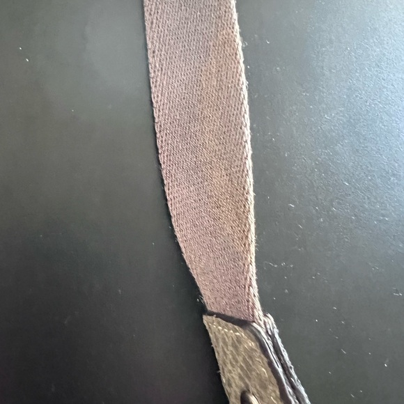 Coach Gray Crossbody Bag with Shimmery Finish - Picture 12 of 13